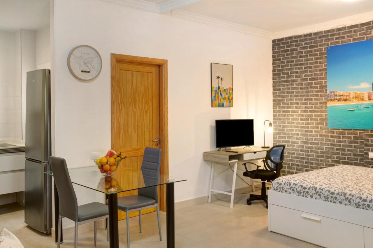 לאס פאלמס דה גראן קנאריה Beach Studio Apartment Canteras מראה חיצוני תמונה