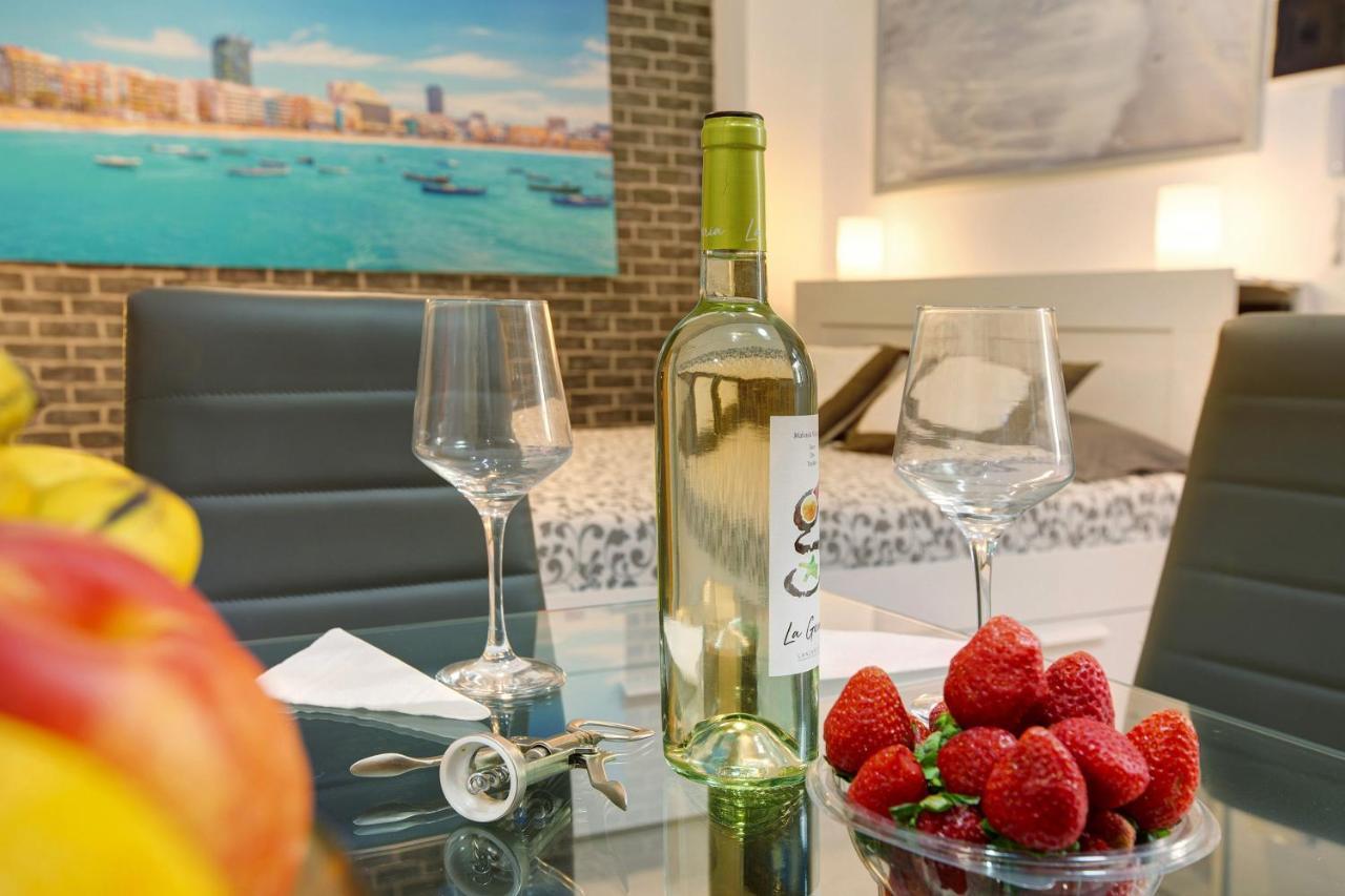 לאס פאלמס דה גראן קנאריה Beach Studio Apartment Canteras מראה חיצוני תמונה
