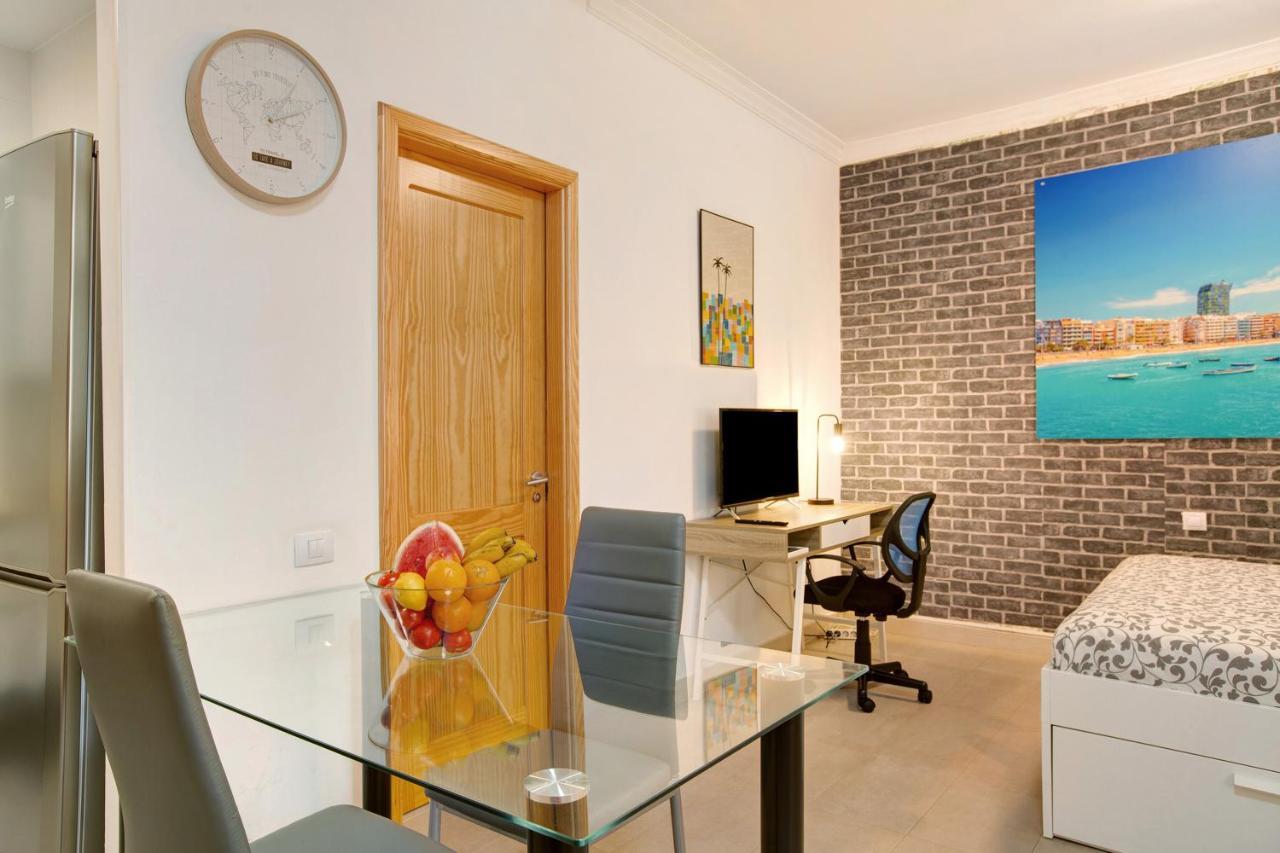 לאס פאלמס דה גראן קנאריה Beach Studio Apartment Canteras מראה חיצוני תמונה